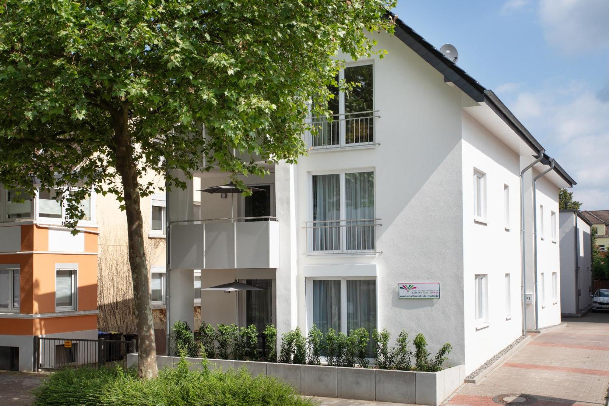 Apartmenthaus Am Kaiser-Wilhelm-Park Detmold Dış mekan fotoğraf